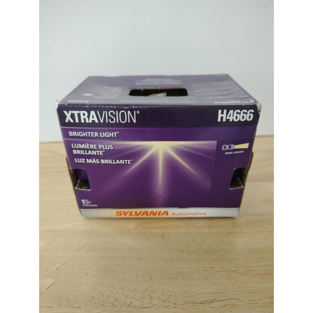 SYLVANIA H4666 XtraVision Sealed Beam Halogen Headlight Replacement (1 Pack)